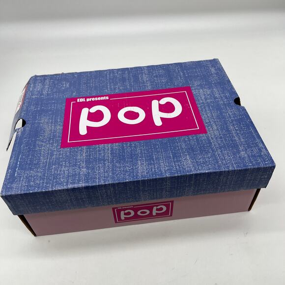 Pop Womens Grandiose Heeled Sandals Blue White Size 9M - Picture 11 of 12